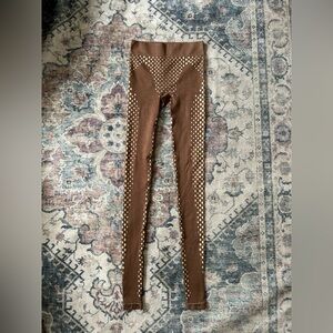 WMNS WEAR Designed in London Ezra Chocolate & Cream Beige Jumpsuit Leggings